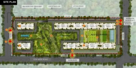 Master Plan Model Flat Layout Plan Purva Aerocity