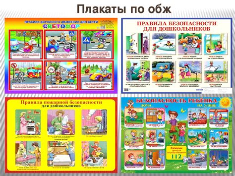 Презентация по обж в подготовительной группе