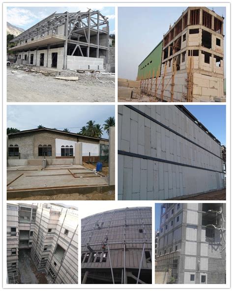 China Acoustic Insulation Concrete Wall Panel Foam EPS Sandwich Panel