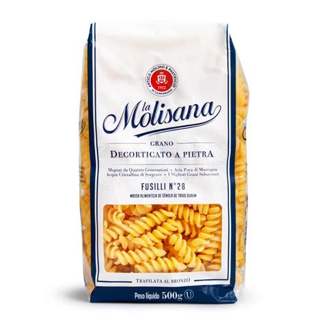 Fusilli Italiano La Molisana N 28 500 G Mega Box Atacadista