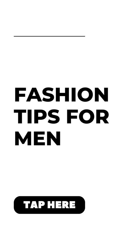 Timeless Fashion Tips for Men - LIFESTYLE BY PS