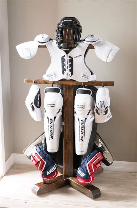 Awesome Hockey Equipment Storage Ideas Hockey Equipment Hockey