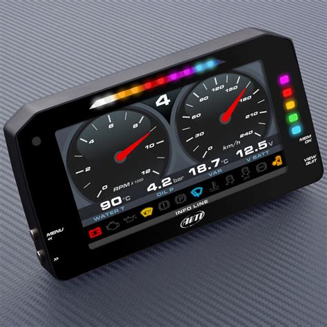 Aim Mxp Dash Logger With Gps Module Official Aim Distributor