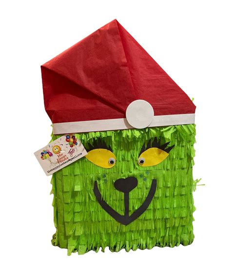 Salida Enmarañarse Curiosidad Piñata De Grinch De Tambor Mexico