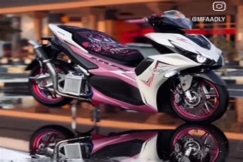 Tampil Lebih Gagah Kini Yamaha Aerox Connected Resmi Hadir Di