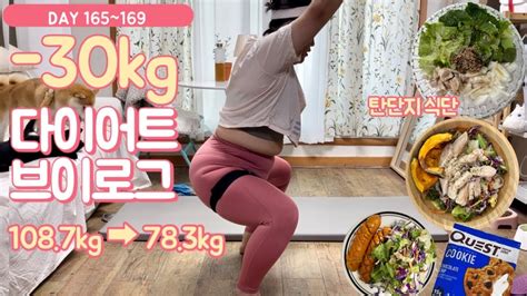 30kg 감량 초고도비만 탈출 고도비만 다이어트 브이로그 빼도 고도비만식단기록 🌸밤 벚꽃 구경🌸 샐러드 한솥 먹는 탄단지