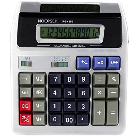 Calculadora De Mesa C Visores Ps Hoopson Submarino