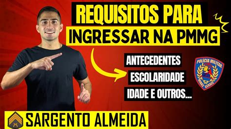 Requisitos Para Ser Policial Militar Da PMMG YouTube