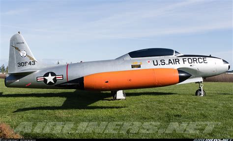 Lockheed T 33a Usa Air Force Aviation Photo 5785861