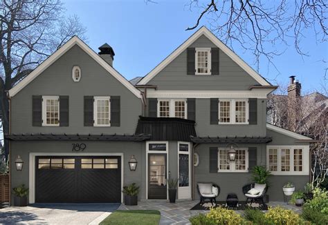 Best Black and Dark Gray Paint Colors for Exteriors in 2021 - brick