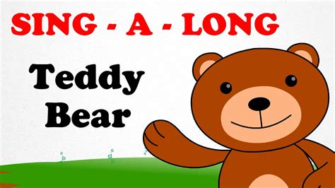 Teddy Bear Sing A Long Animated English Songs Cartoon Nursery