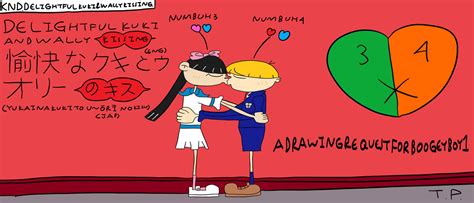 Knd Fanart639delightful Kuki N Wally Kissing By Trentpage On Deviantart