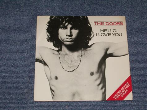 THE DOORS HELLO I LOVE YOU Double Pack 45s Singles 1979 UK 7