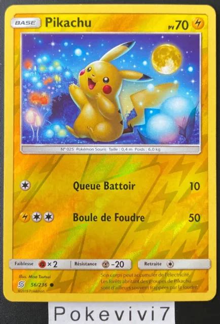 Carte Pokemon Pikachu 25165 Reverse 151 Fr Écarlate Et Violet Eur 100 Picclick Fr