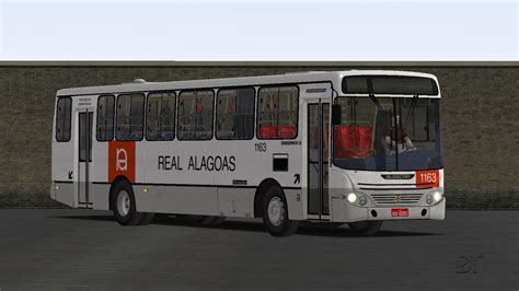 Omsi Pintura Da Real Alagoas Para O Busscar Urbanuss Mb E Vw