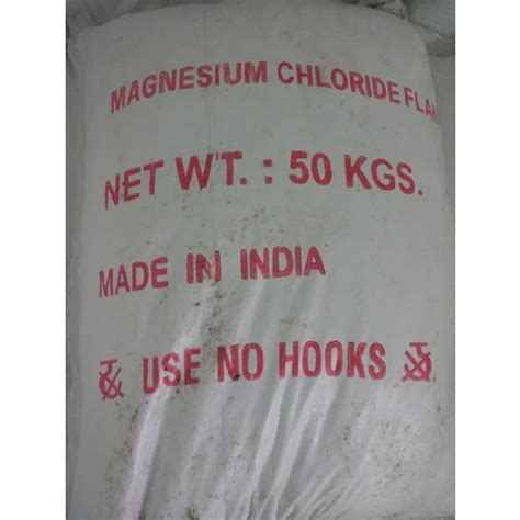 Magnesium Chloride Flakes Application Industrial At Best Price In