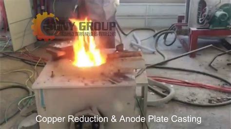 Copper Refining Process Anode Copper Casting Cathode Copper