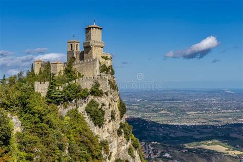 La Rocca Also Known As Guaita Or Prima Torre Is The Largest And The