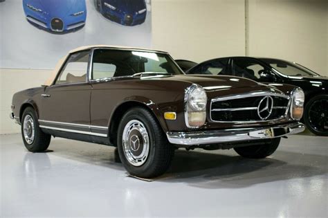 1969 Mercedes Benz 280sl Manual Convertible Collector Classic For Sale