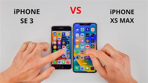 Iphone Se 3 Vs Xs Max Speed Test Iphone Wired