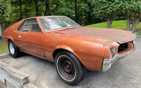 Bittersweet Orange Amc Amx Speed Project Barn Finds