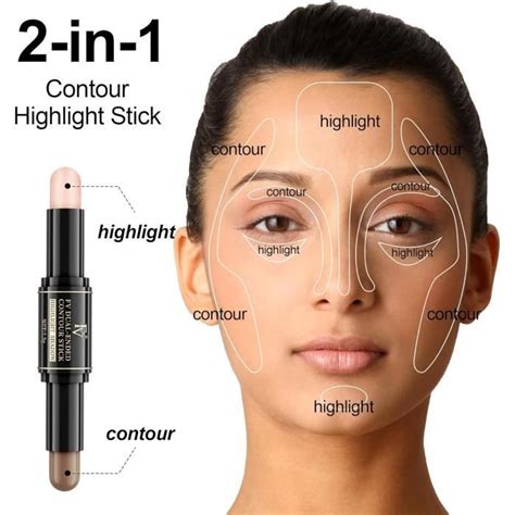 Contouring Stick Stick Contouring Maquillage Visage Highlighter