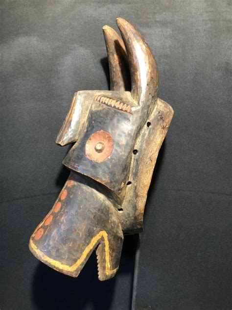 Mask 1 Wood Vabo Mumuye Nigeria Catawiki