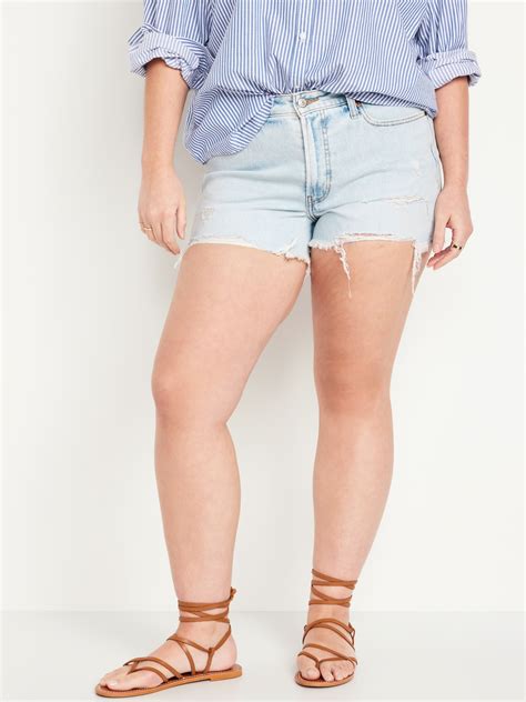 High Waisted Og Jean Shorts Inch Inseam Old Navy