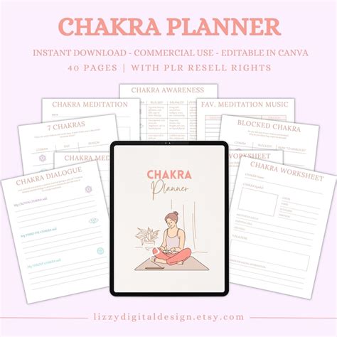 Chakra Planner Chakra Crystal Journal Meditation And Mindfulness