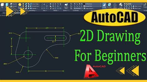 Autocad 2d Drawing For Beginners In Hindi Autocad Cad 2ddrawing Beginners Youtube