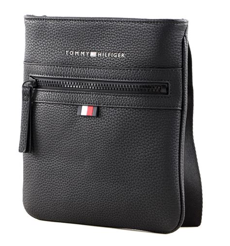 TOMMY HILFIGER Umhängetasche Essential PU Mini Crossover Black modeherz