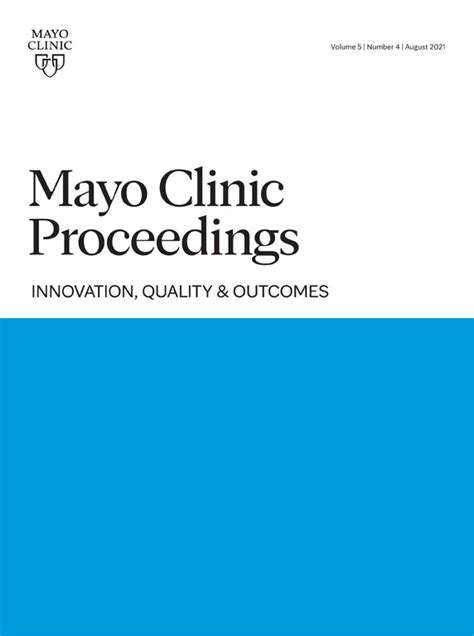 Home Page Mayo Clinic Proceedings