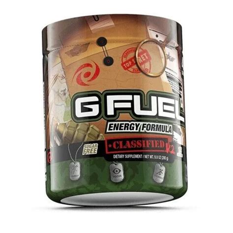 G Fuel Classified V2 Achat Boisson Gamer