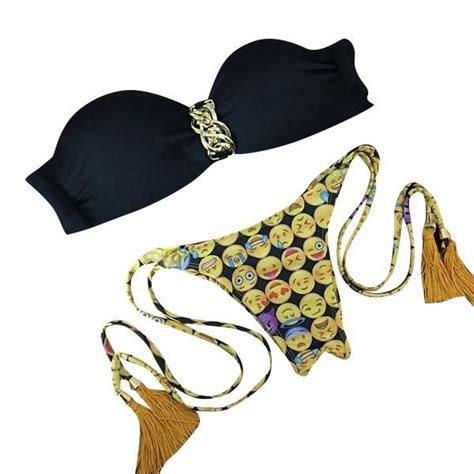 New Womens Brazilian Low Waist Bikini Set Swimwear Express Panty M