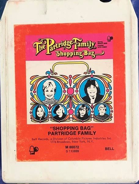 The Partridge Family - Shopping Bag (1972, White, 8-Track Cartridge ...