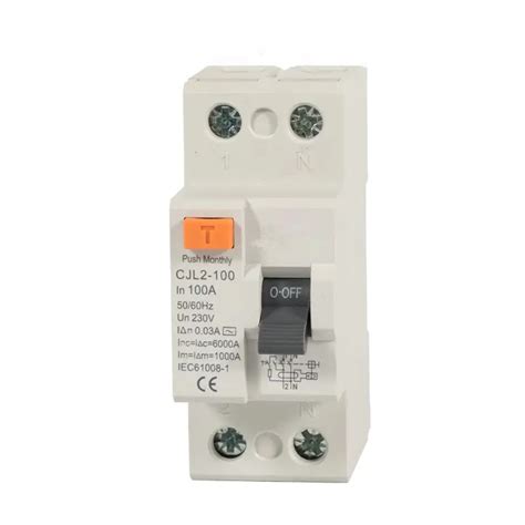 2 Pole RCBO 32 400V Low Voltage Mini Residual Current Operated