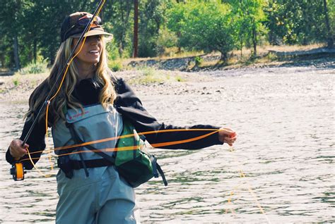 How One Woman Is Teaching Herself To Fly Fish Amberjack Journal Fly