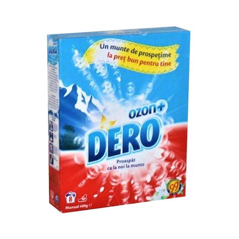 Dero Ozon Plus Detergent Manual Roua Muntelui Spalari G Emeco Ro