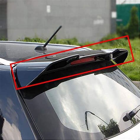 Buy Car Rear Spoiler Tail Wing For Suzuki Vitara 2014 2019 Abs Rear Bumper Spoilers Trim Lip