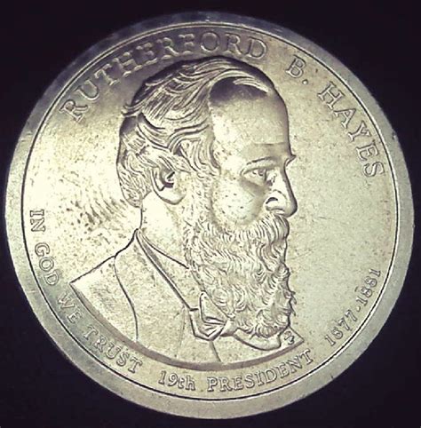 Rutherford B Hayes Presidential Dollar Coin Error Collectors