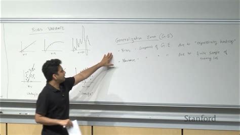 Stanford Cs229 Machine Learning Summer 2019 Lecture 12 Bias And