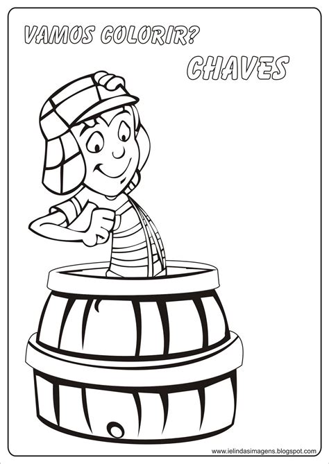 Turma Do Chaves Para Colorir E Imprimir - FDPLEARN