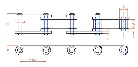 Double Pitch Roller Chains Can Am Chains Europe