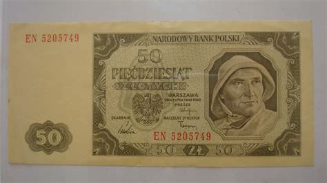 Banknot 2 Złote 1948 Kolekcje i sztuka Allegro pl