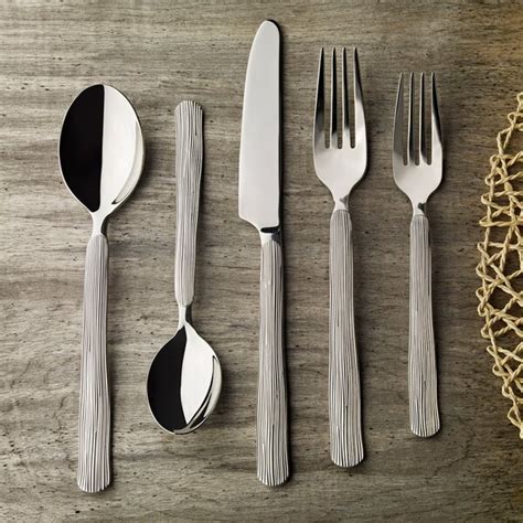 Hampton Forge Stainless Steel Flatware Set Of 20 Reviews Wayfair