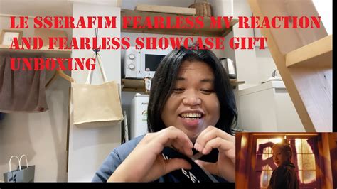 Le Sserafim Fearless Mv Reaction Plus Fearless Showcase Exclusive Gift