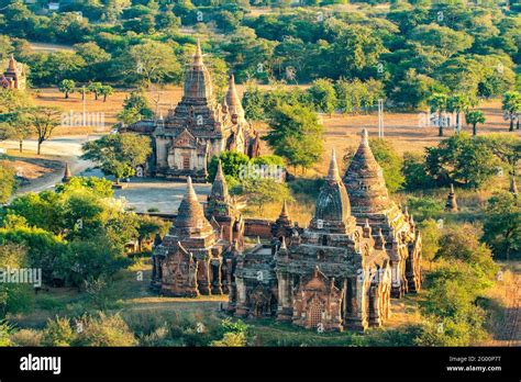 Pagodas in Bagan, Myanmar Stock Photo - Alamy