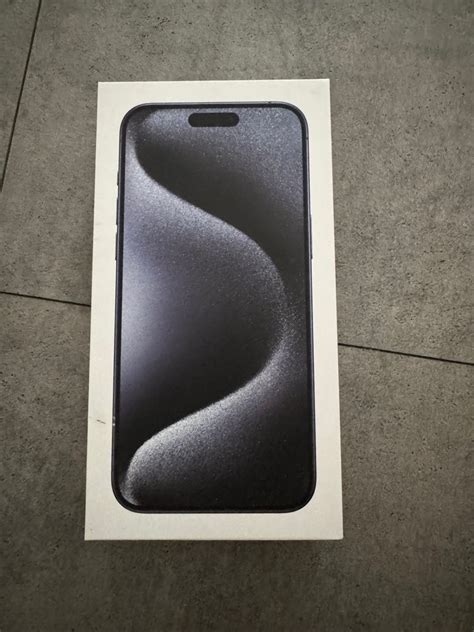 BNIB Sealed IPhone 15 Pro Max 256GB Natural 512GB Blue Titanium Mobile