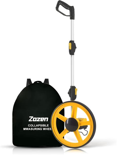 Zozen Measuring Wheel Inch Measure Wheel Scalable Length