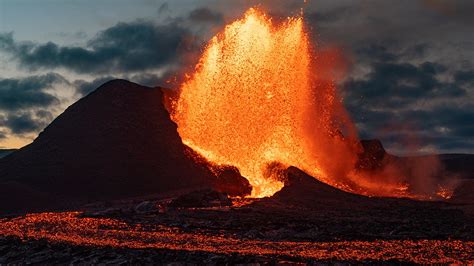 Erupci N Volc Nica Islandesa Una Maravilla De La Naturaleza Espanol